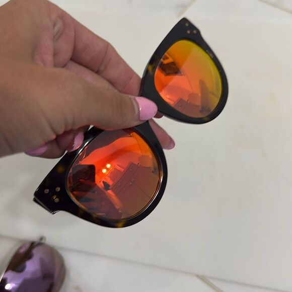 Dark Tortoise Frames with Orange Lenses BRAND NEW - SPEKTRE - Picture 5 of 6